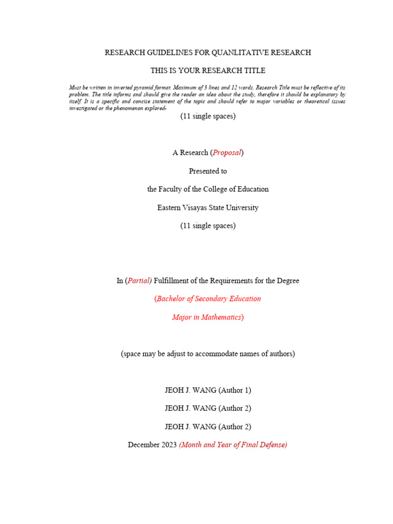 Qualitative Research Guidelines Overview | PDF | Sampling (Statistics ...