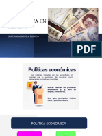 Politica Economica en Mexico