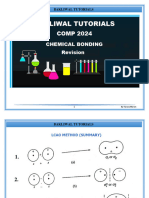 COMP2024 - Chemical Bonding Revision