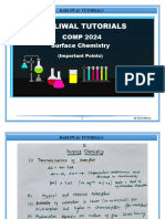 COMP2024 - Surface Chemistry (IMP Points)
