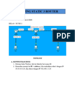 Modul Routing Static 3 Router