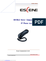 Escene hs108v2 Manual