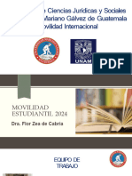 Movilidad Estudiantil Derecho UMG-UNAM 2024