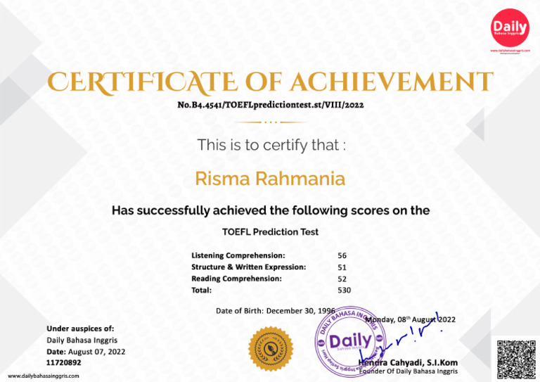 Risma Rahmania | PDF