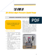 High-Pressure Liquid Pump - Olivals Fmii Catalogue & Datasheet