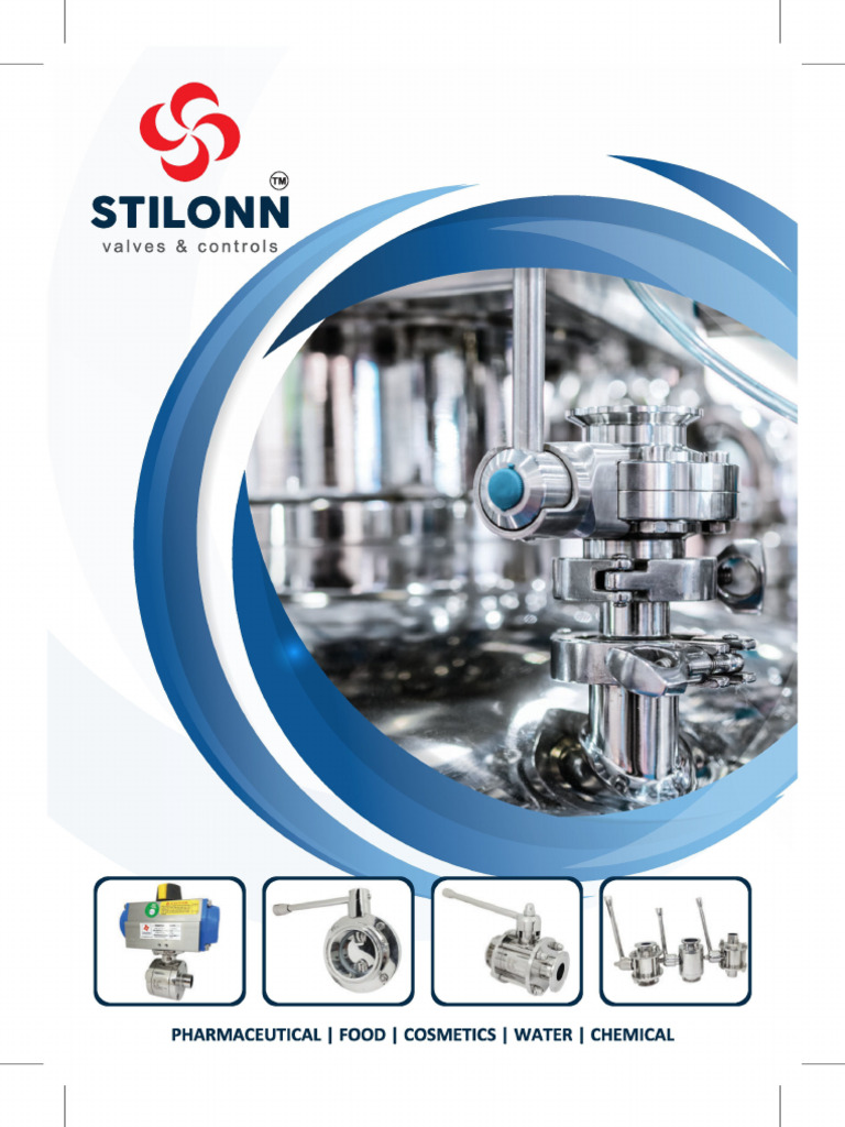 Stilonn: Sanitary Valves Overview | PDF | Valve | Quality (Business)