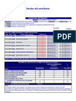 Kardex Del Estudiante