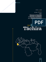 Informe Estado Tachira
