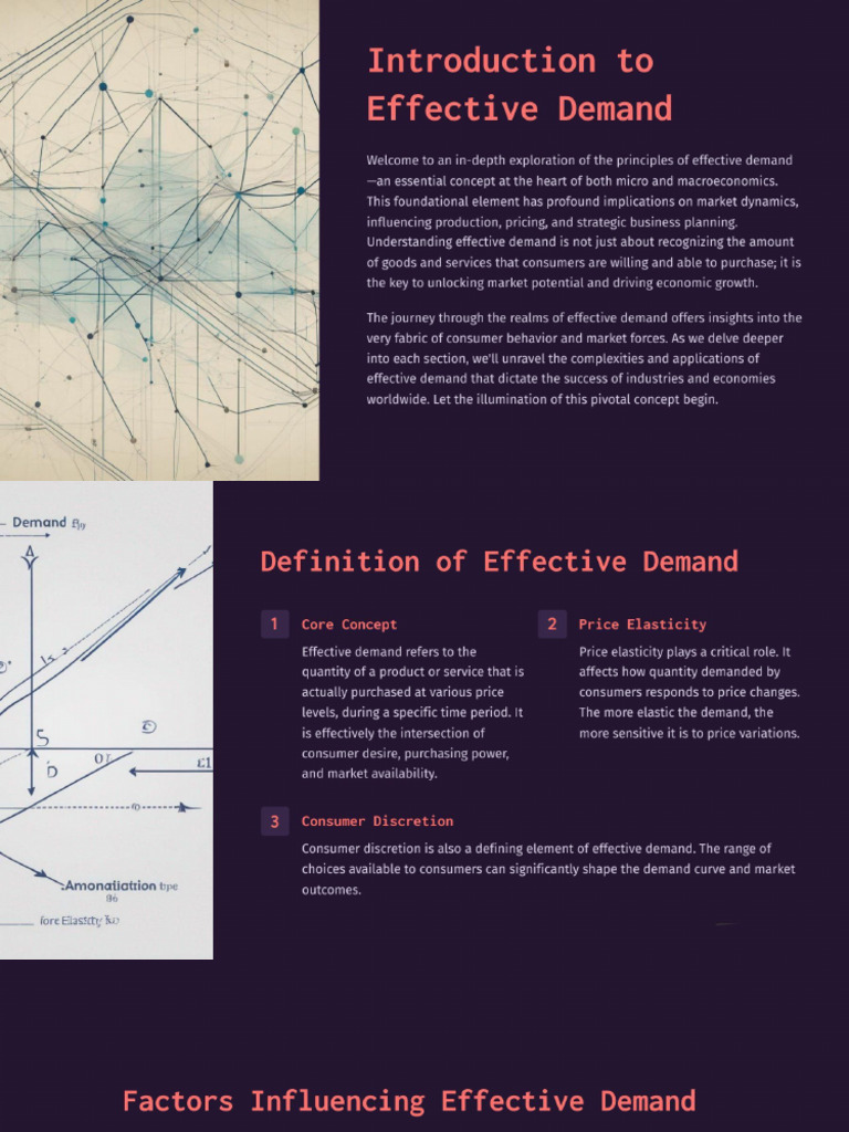 Introduction To Effective Demand | PDF