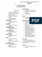 Lista de Utiles 2024 - GRADO3