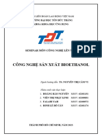 Nhóm 1 Bioethanol Manufacturing Process