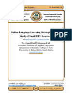 Online Language Learning Strategies