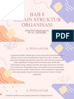 Bab 8 Desain Struktur Organisasi