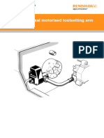 Installation and User's Guide - TSA Universal Motorised Toolsetting Arm