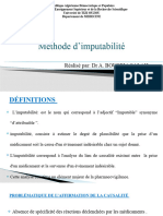 TD 1 - Méthodes D'imputabilité