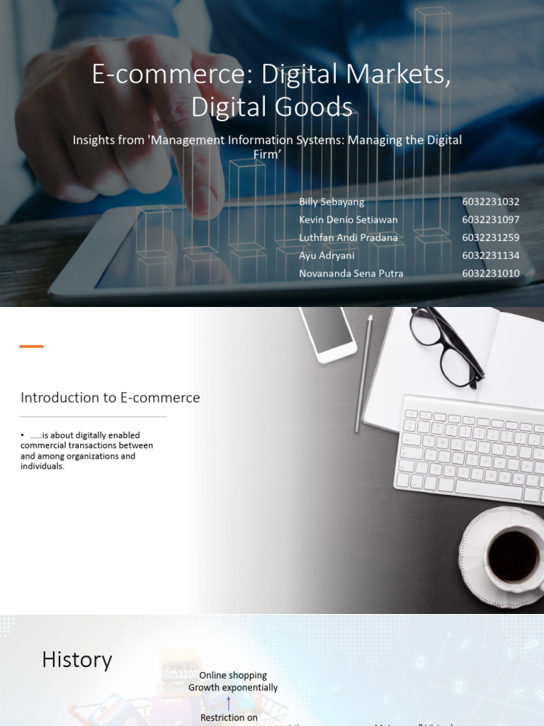 E-commerce Insights for Students | PDF | E Commerce | Business Process