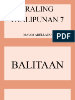 Ap7 Week 4 d1 - Noon at Ngayon