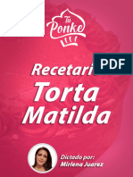 Recetario - Torta Matilda