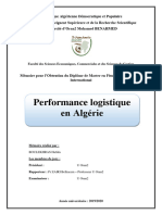 Performance Logistique en Algérie - Etude Évaluative - V2.7 F