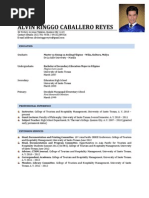 Curriculum Vitae (October 31, 2011)