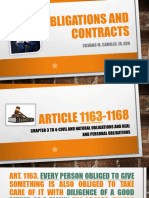 Obligations and Contracts (1163-1168)