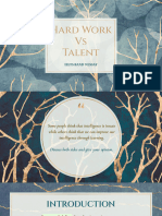 Hard Work Vs Talent - LoveLEE