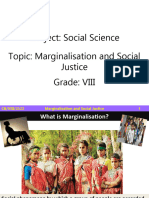 CB VIII Civ Marginalisation and Social Justice
