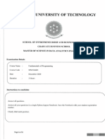 MSCDA601 - August 2020 - December 2020 NORMAL