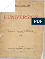 GeorgesLakhovsky Luniversion (1927 FR) Text