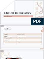 Clinical Microbiology (Bacteria)