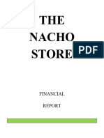 The Nacho Store - Financial Report