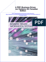 Document - 214 - 276download Ebook PDF Business Driven Information Systems 4Th Canadian Edition PDF Docx Full Chapter Chapter Scribd