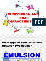 Science 6 #6 Suspension and Their Characteristics