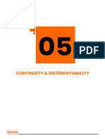 Continuity & Differentiability