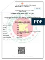 Tax Certificate