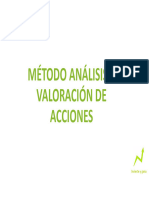 Metodo Analisis y Valoracion Acciones