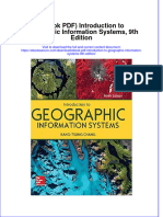 Ebook PDF Introduction To Geographic Information Systems 9Th Edition PDF Docx Full Chapter Chapter Scribd