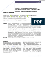 Int J of Food Sci Tech - 2022 - Chirinos - Antioxidant Antihypertensive and Antidiabetic Potential of Peptidic Fractions