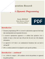 Chapter 3 Dynamic Programming