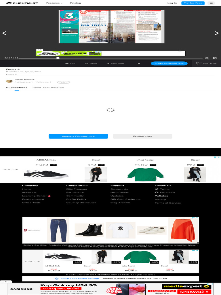 Focus 4 Flipbook By Halyna Blyzniuk Fliphtml5 Pdf World Wide Web