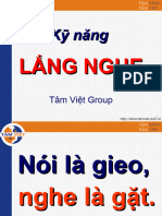 Kỹ Năng Lắng Nghe