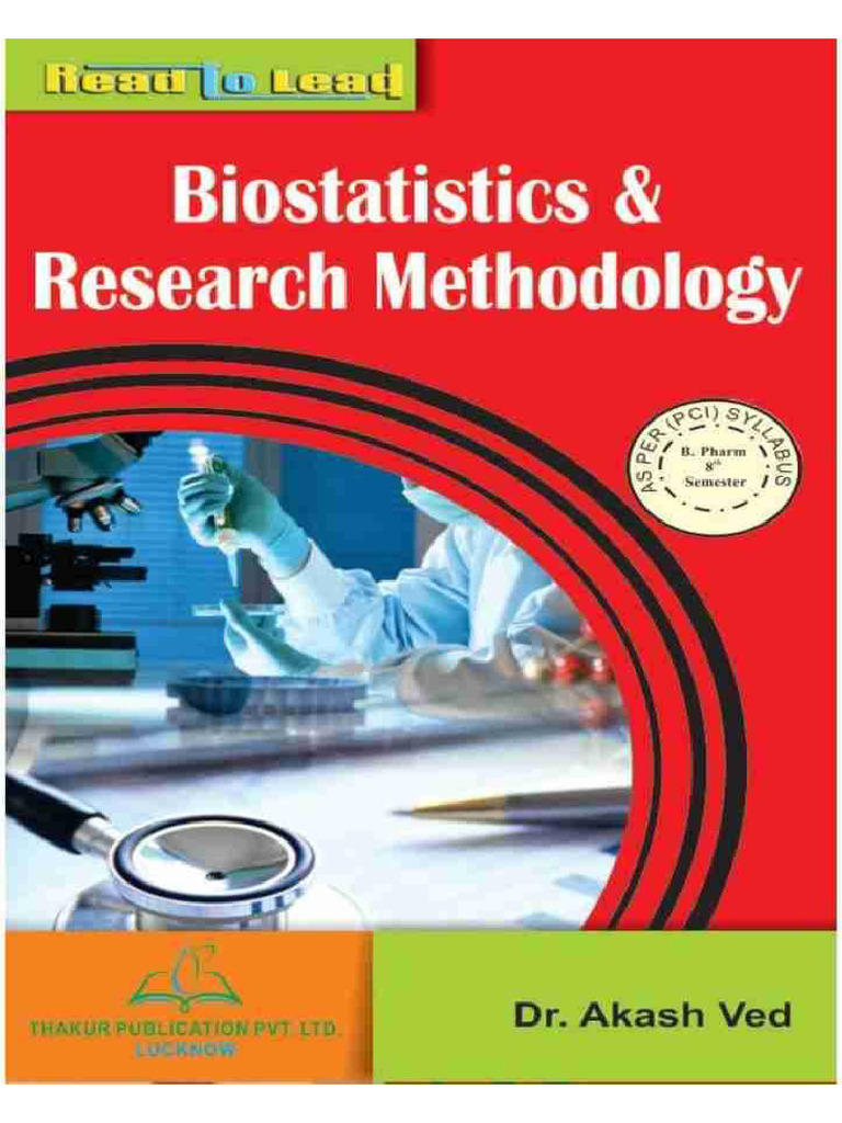 Biostatistics and research methodology thakur publication pdf
