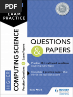 Essential SQA Exam Practice Questions and Papers Higher Computing Science Sample Pages