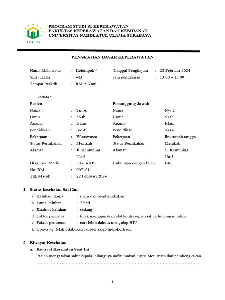 Askep HIV-AIDS | PDF