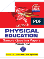 SP PHYSICAL 11 SAMPLE PAPERS ANSWER KEY 2024 Exam