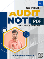 Notes CA Inter Audit CA Himanshu