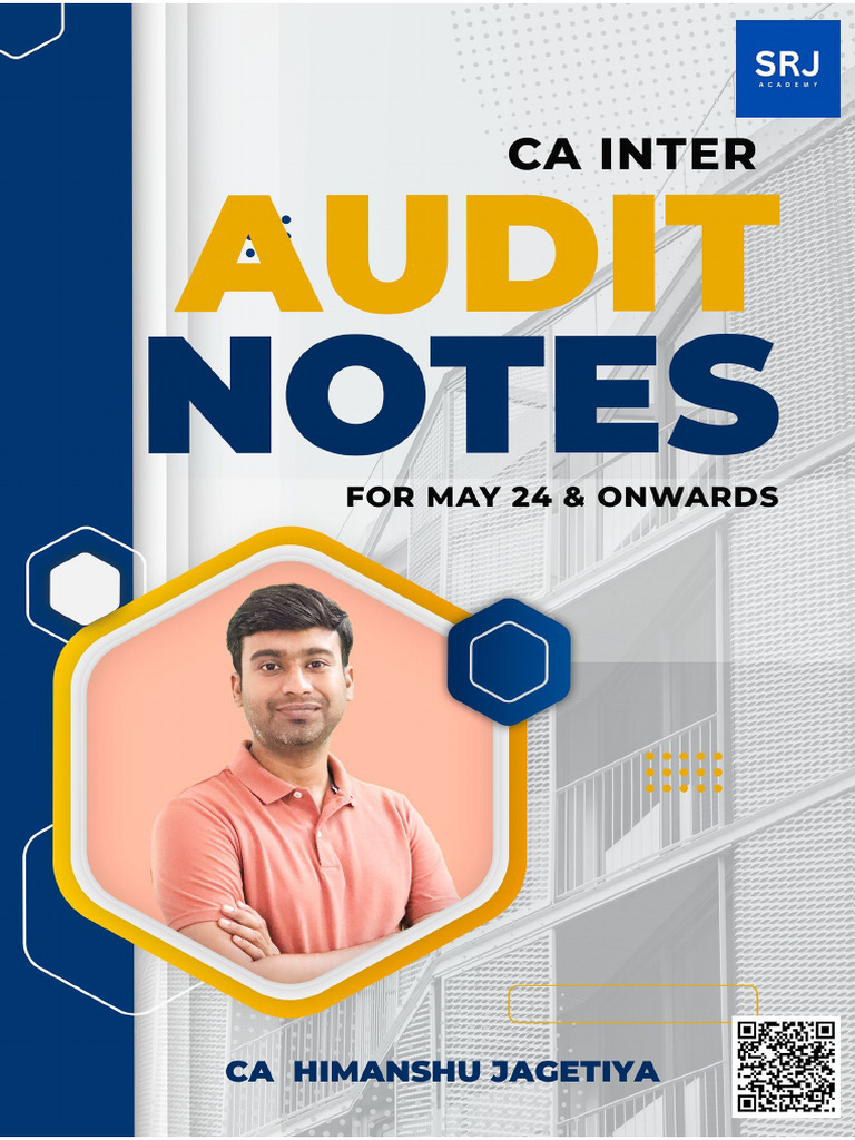 CA Inter Audit: Internal Control Insights | PDF | Internal Control | Audit