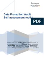 Data Protection Audit Self-Assessment Toolkit