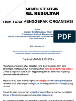 MODEL RESULTAN, Tiga Tuas Organisasi