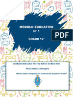 Modulo 1. Grado Décimo